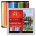 Kredki Koh-i-noor Polycolor DRAWING LANDSCAPE - 24 kolory w metalowej kasecie