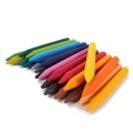 Kredki woskowe trójkatne JUMBO FABER-CASTELL 12 kol. - wymazywalne
