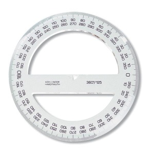 Kątomierz kołowy 360°/125 Koh-I-Noor