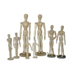 Manekin drewniany LENIAR 20cm - KOBIETA