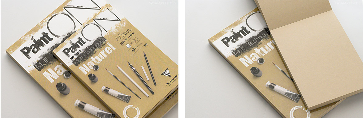 Paint On Naturel blok Clairefontaine